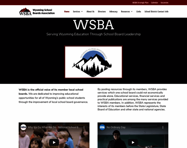 Wsba-wy.org thumbnail