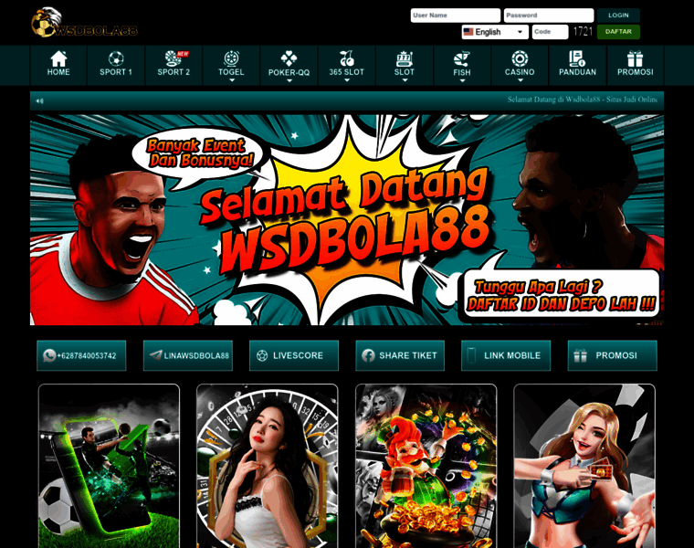 Wsdbola88jp.com thumbnail