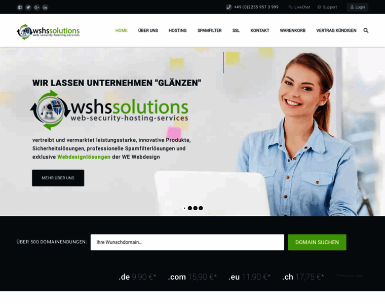 Wshs-solutions.de thumbnail