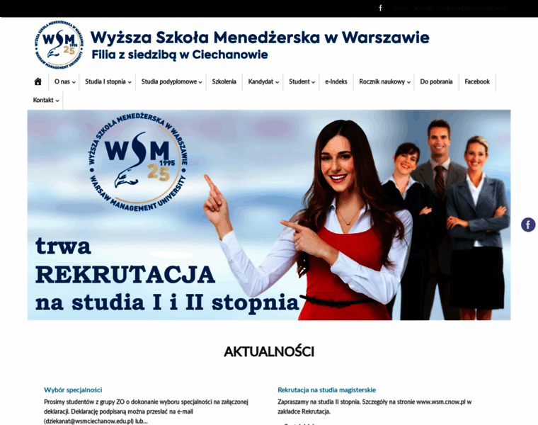 Wsmciechanow.edu.pl thumbnail