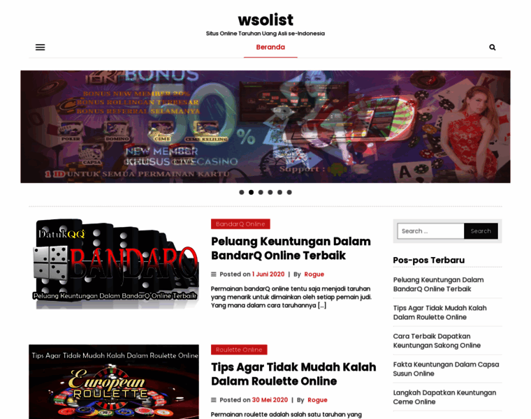 Wsolist.com thumbnail