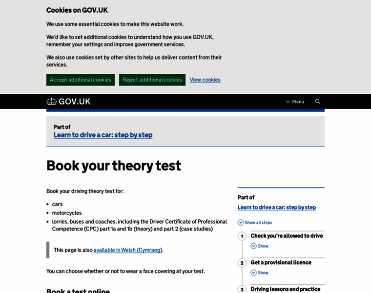 Wsr.theorytest.direct.gov.uk thumbnail