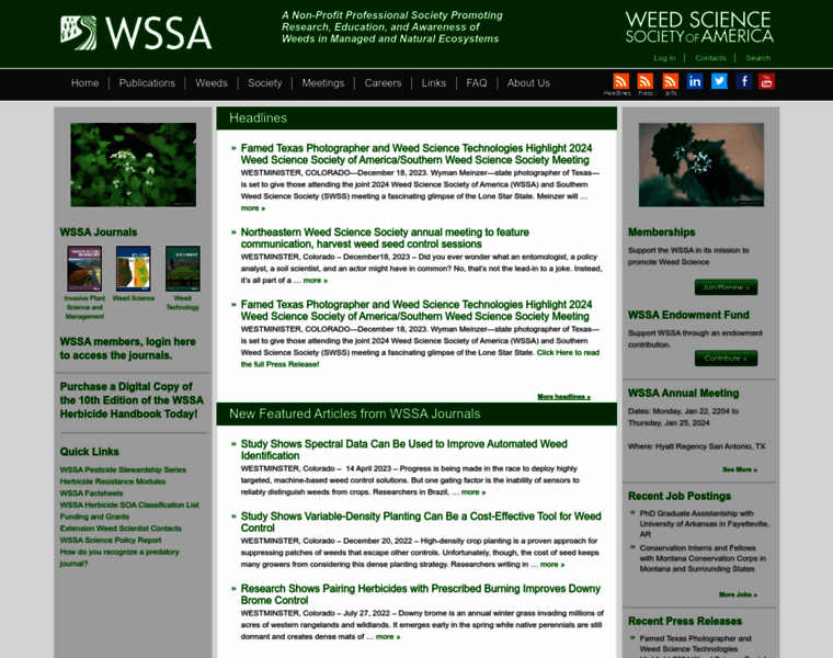 Wssa.net thumbnail