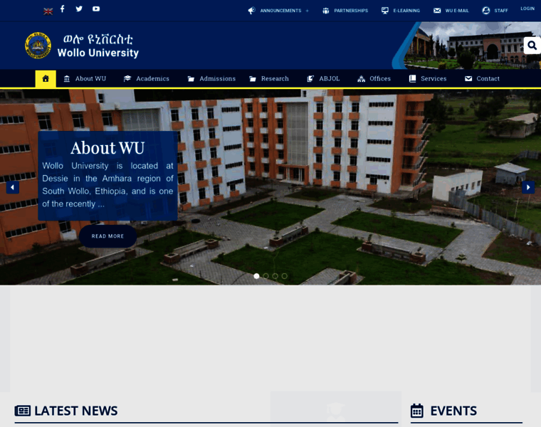 Wu.edu.et thumbnail