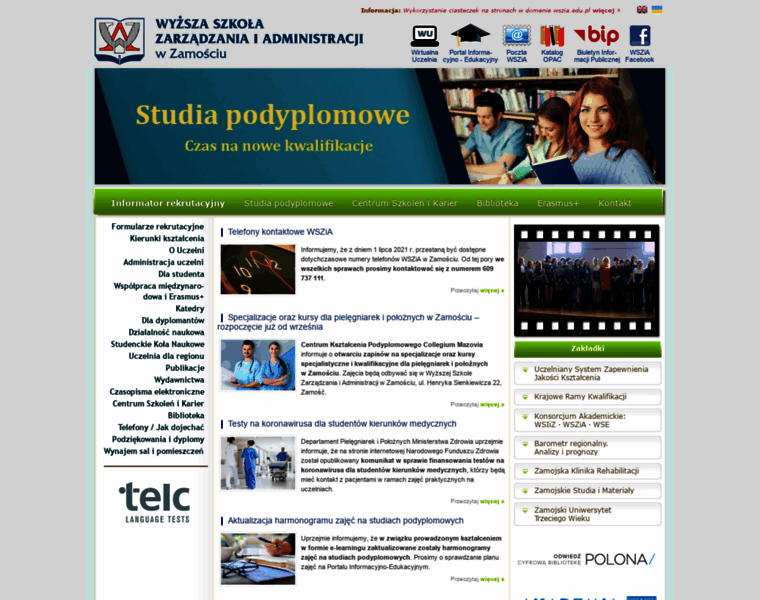 Wu.wszia.edu.pl thumbnail