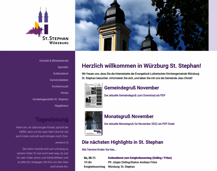 Wuerzburg-ststephan.de thumbnail