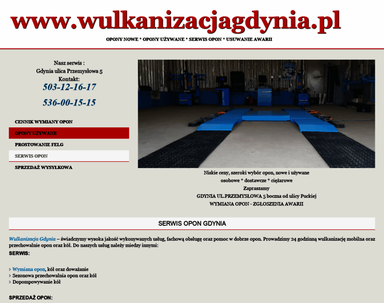 Wulkanizacjagdynia.pl thumbnail