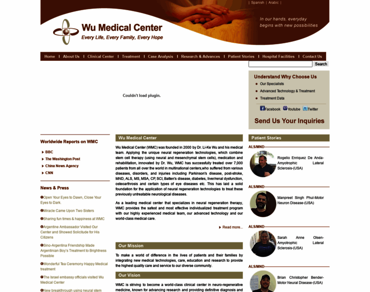 Wumedicalcenter.com thumbnail