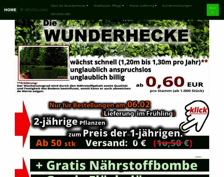 Wunderhecke.at thumbnail
