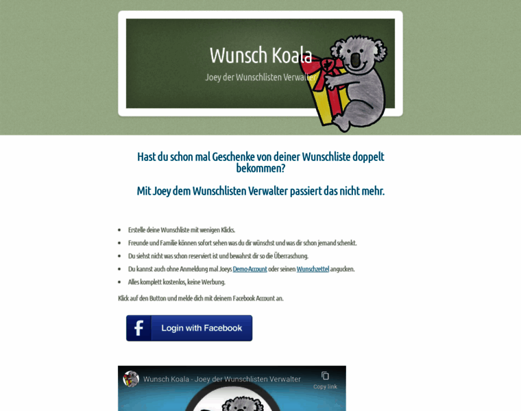 Wunsch-koala.de thumbnail