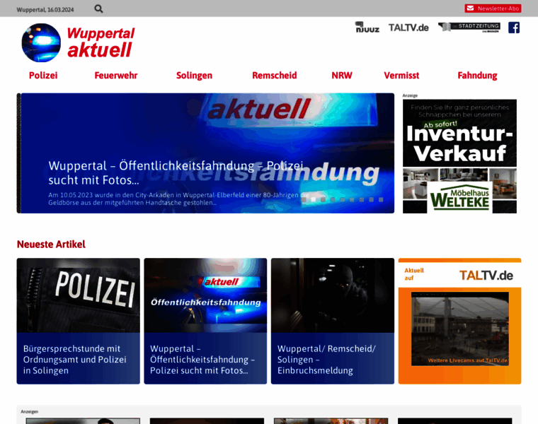 Wuppertal-aktuell.com thumbnail