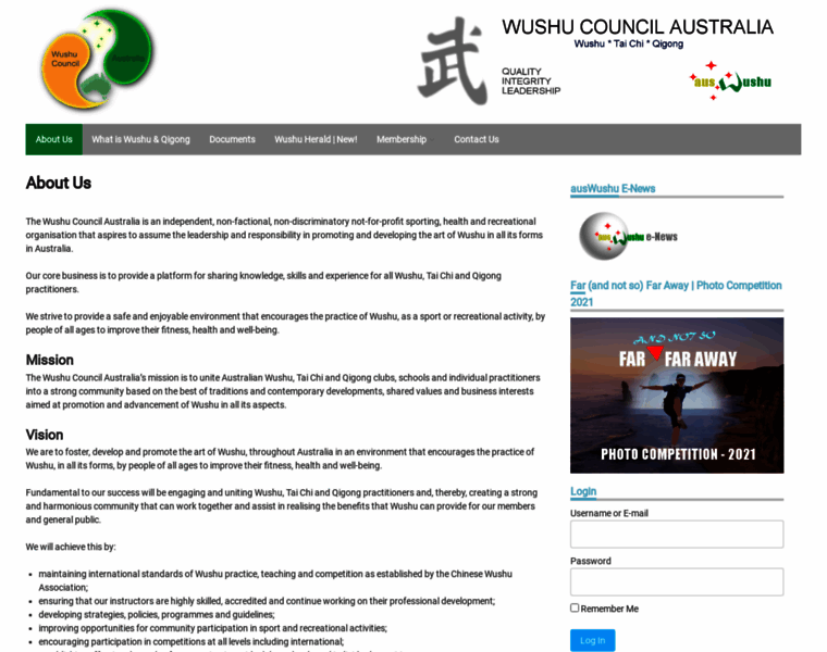 Wushu-council.com.au thumbnail