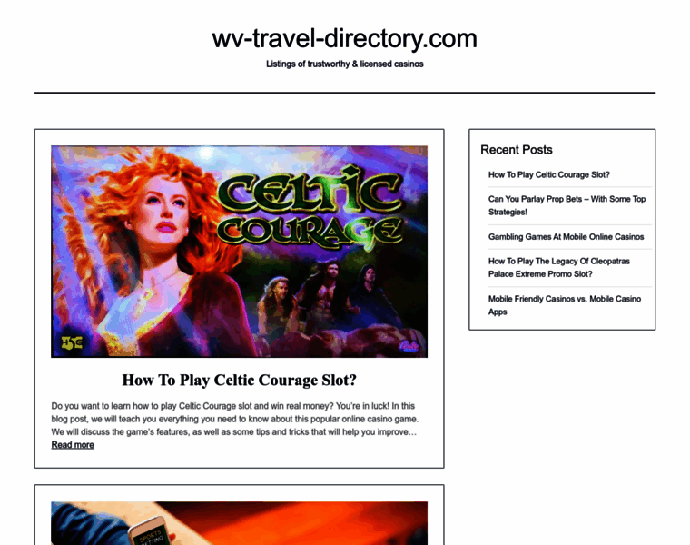 Wv-travel-directory.com thumbnail