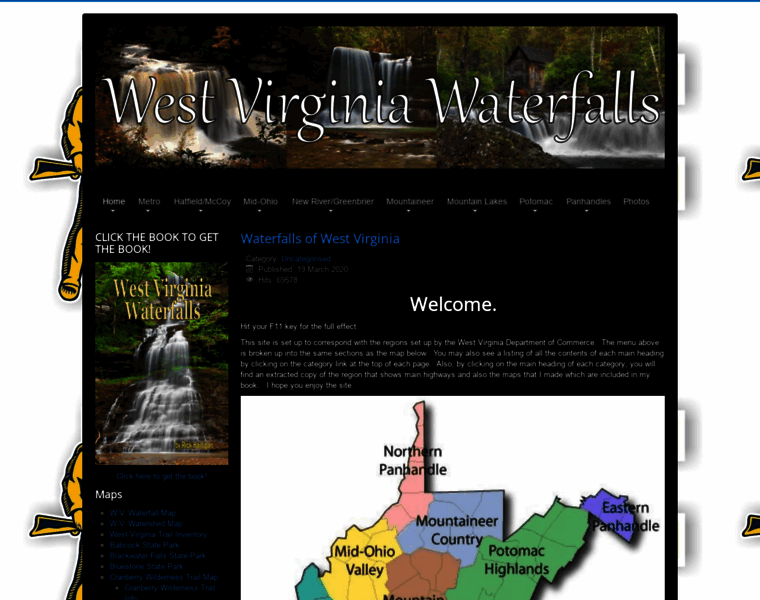 Wvwaterfalls.com thumbnail