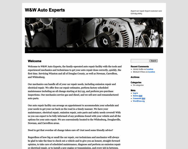 Wwautoexperts.com thumbnail