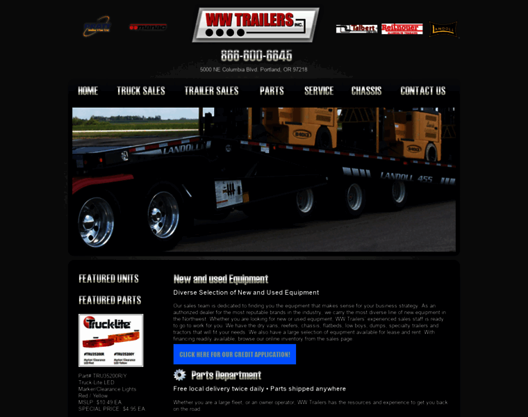 Wwtrailers.us thumbnail