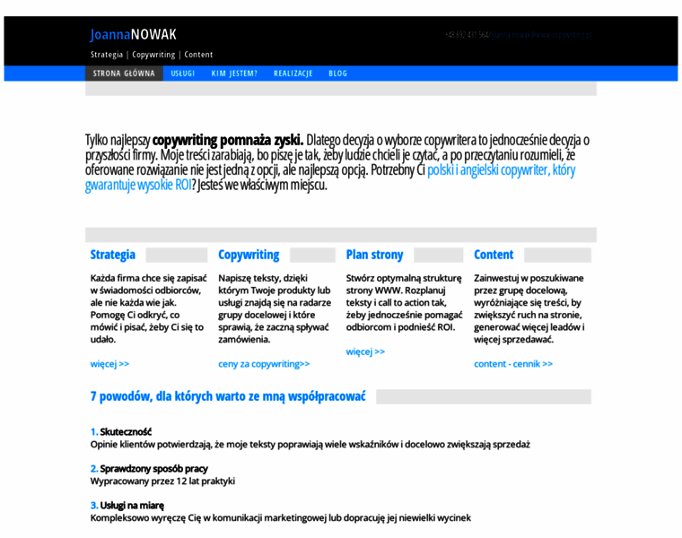 Www-copywriting.pl thumbnail