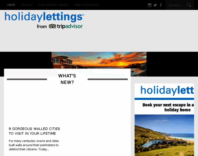 Wwww.holidaylettings.co.uk thumbnail