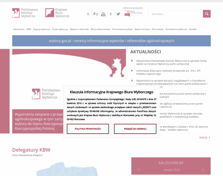 Wybory.kbw.gov.pl thumbnail Wybory.kbw.gov.pl thumbnail