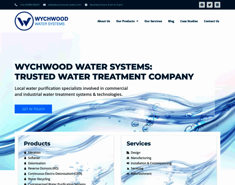 Wychwood-water.com thumbnail