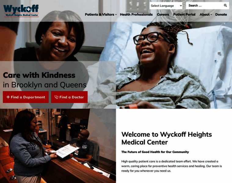 Wyckoffhospital.org thumbnail