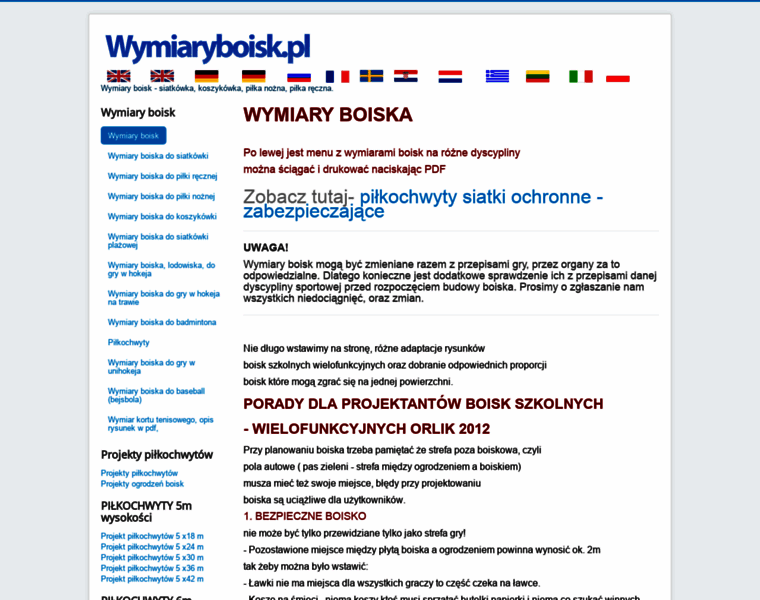 Wymiaryboisk.pl thumbnail