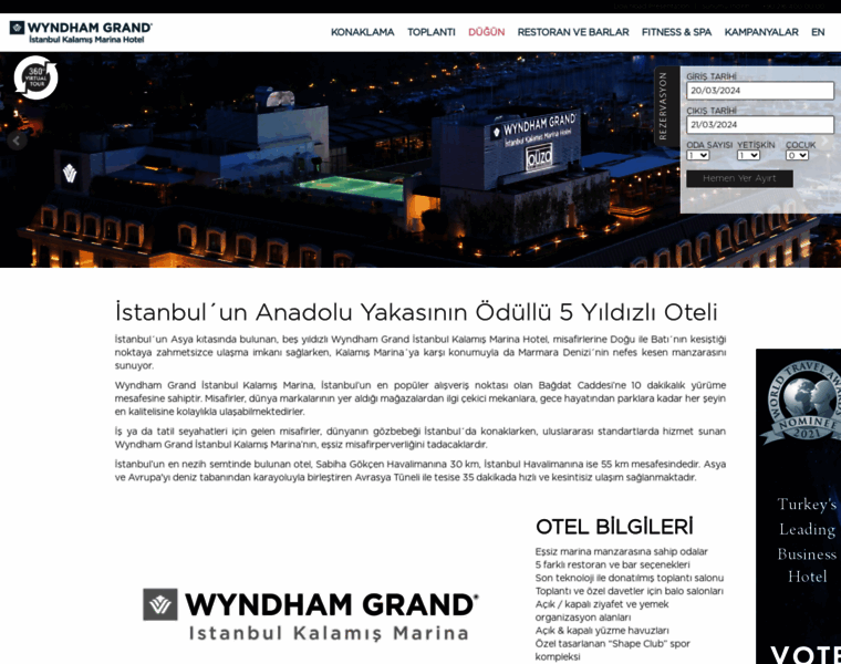 Wyndhamgrandkalamis.com thumbnail