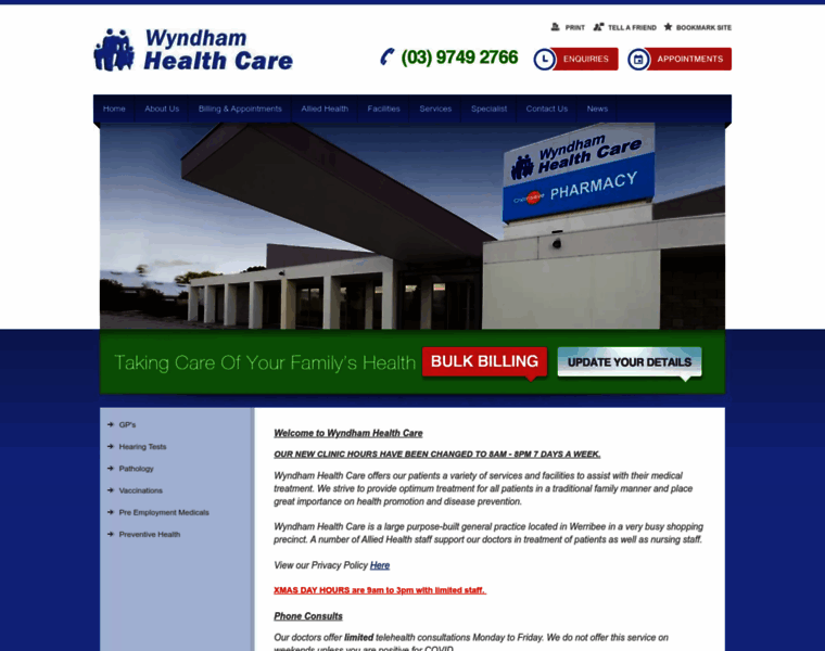 Wyndhamhealthcare.com.au thumbnail