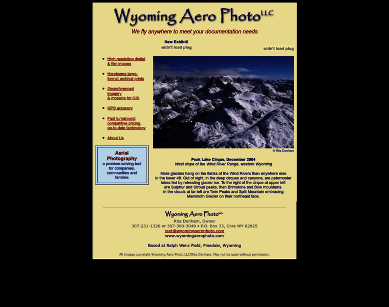 Wyomingaerophoto.com thumbnail