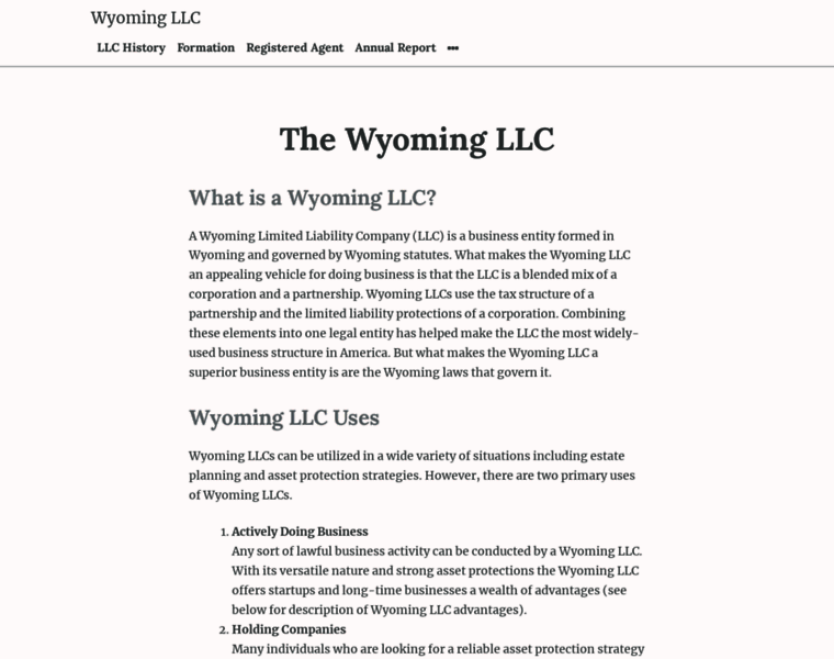 Wyomingllcs.com thumbnail
