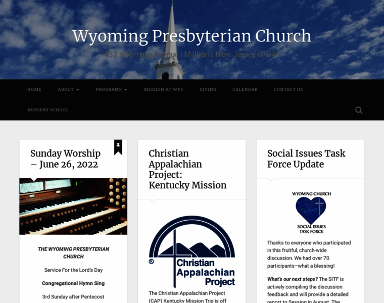 Wyomingpresbyterian.org thumbnail
