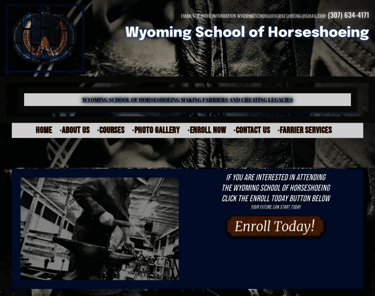 Wyomingschoolofhorseshoeing.com thumbnail