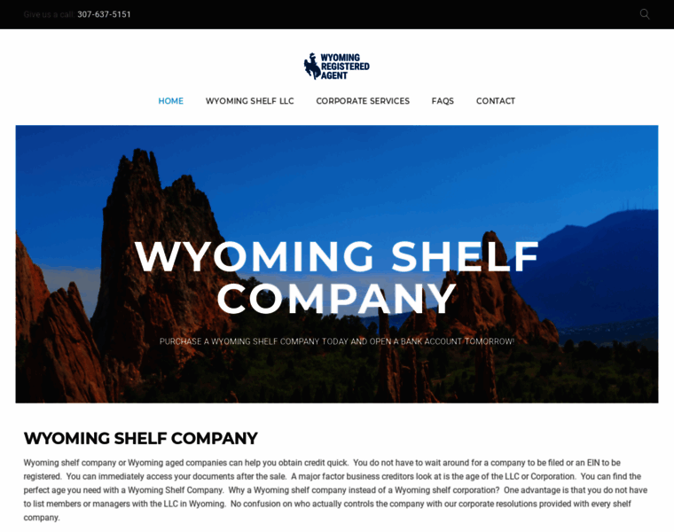 Wyomingshelfcompany.com thumbnail