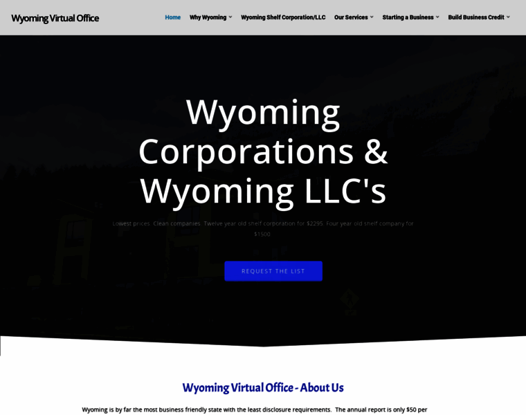 Wyomingvirtualoffice.com thumbnail