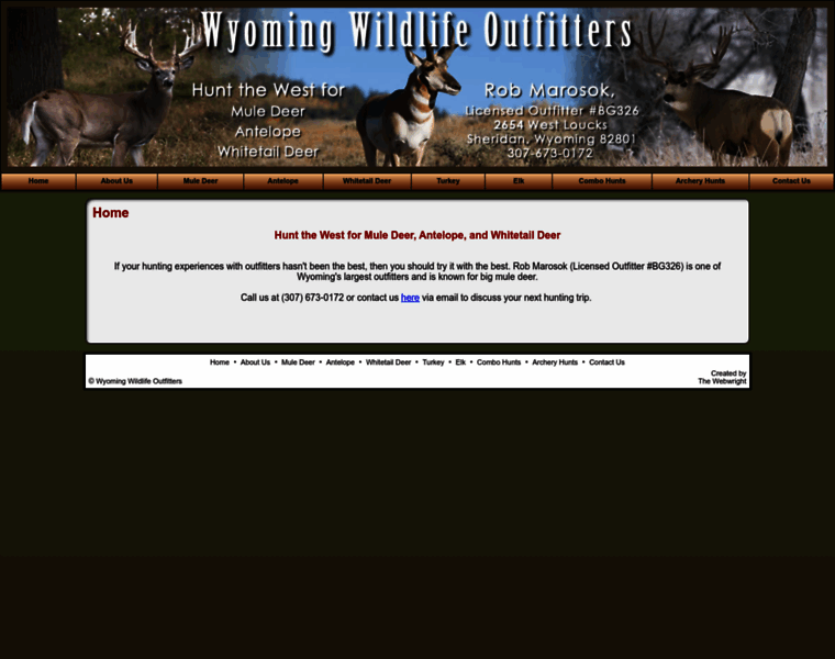 Wyomingwildlifeoutfitters.com thumbnail