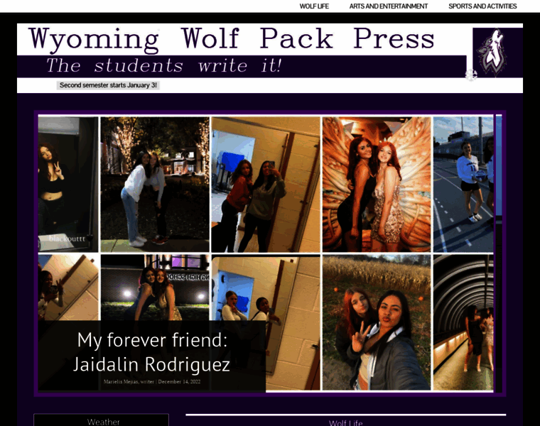 Wyomingwolfpackpress.com thumbnail