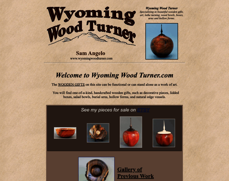 Wyomingwoodturner.com thumbnail