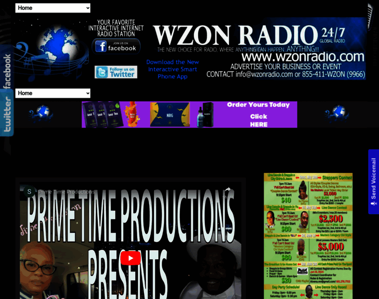 Wzonradio.com thumbnail