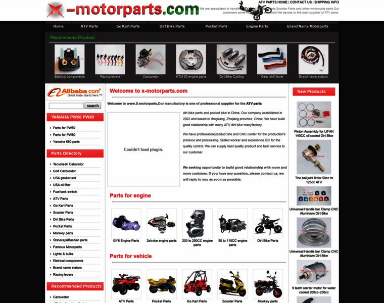 X-motorparts.com thumbnail