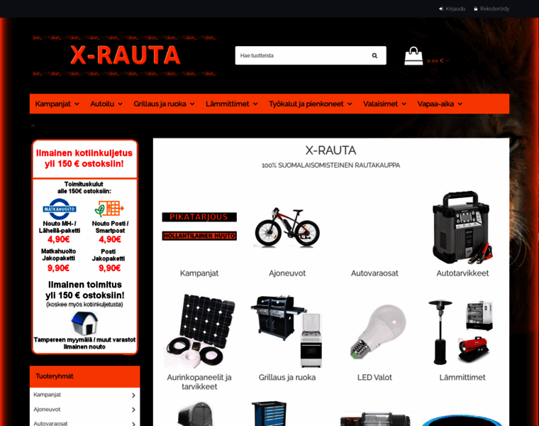X-rauta.fi thumbnail