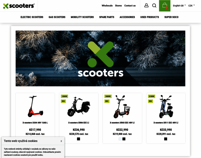 X-scooters.cz thumbnail