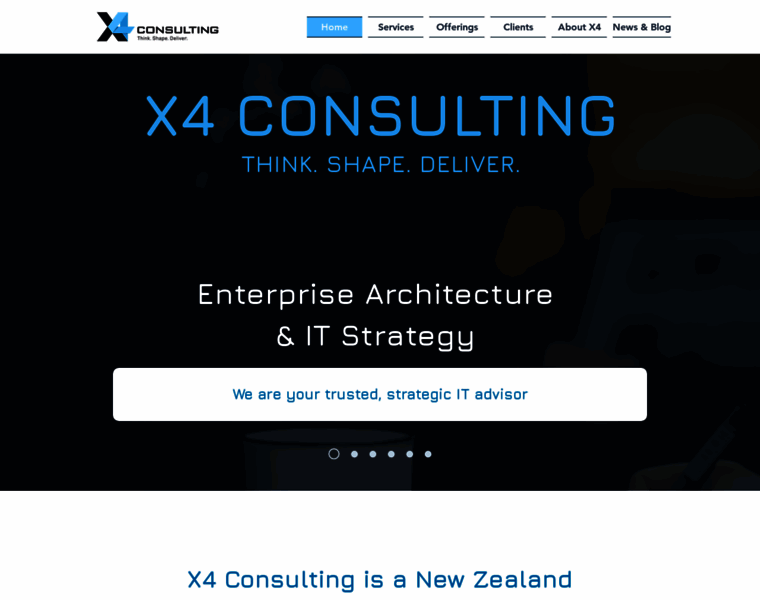 X4consulting.co.nz thumbnail