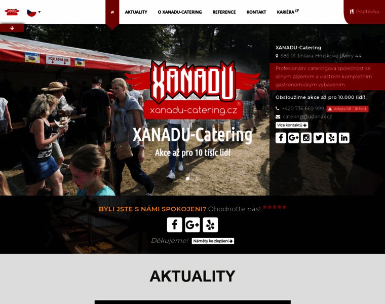 Xanadu-catering.cz thumbnail