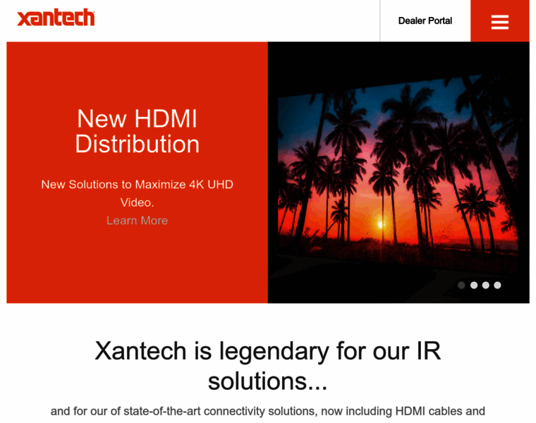 Xantech.com thumbnail