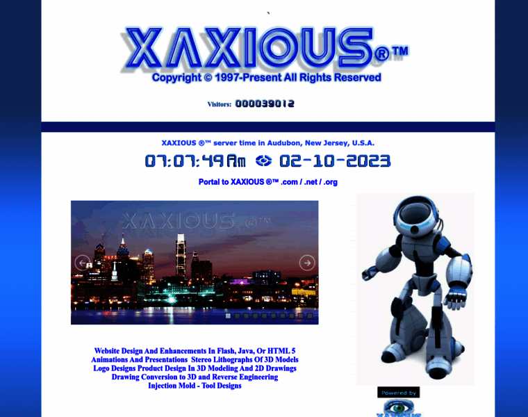 Xaxious.com thumbnail