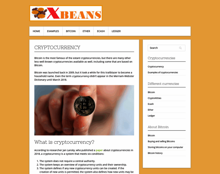 Xbeans.org thumbnail