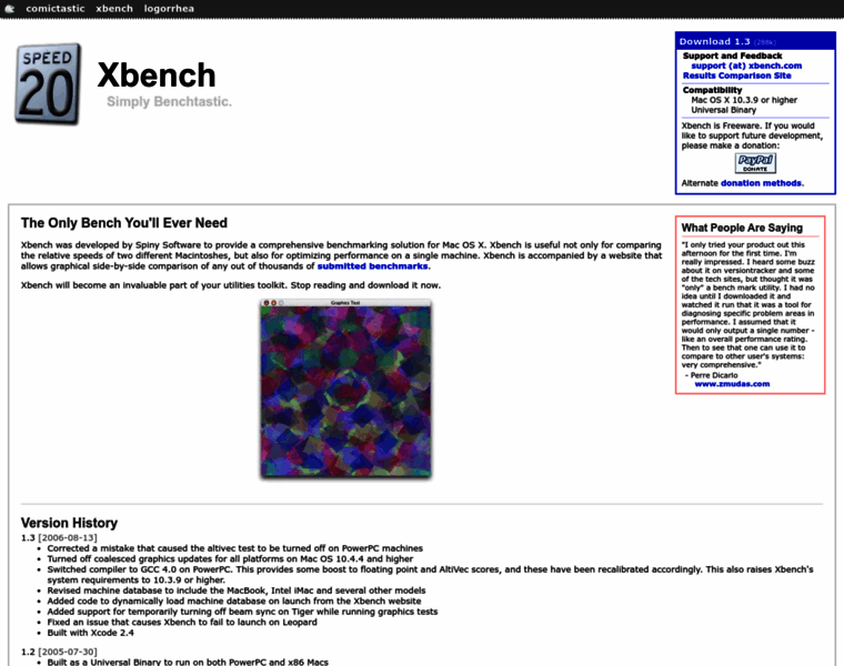 Xbench.com thumbnail