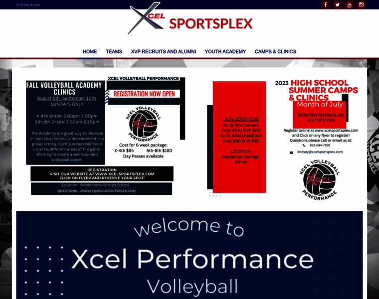 Xcelsportsplex.com thumbnail