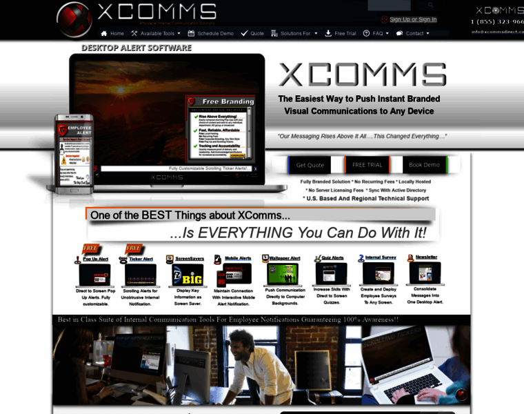 Xcommsdirect.com thumbnail