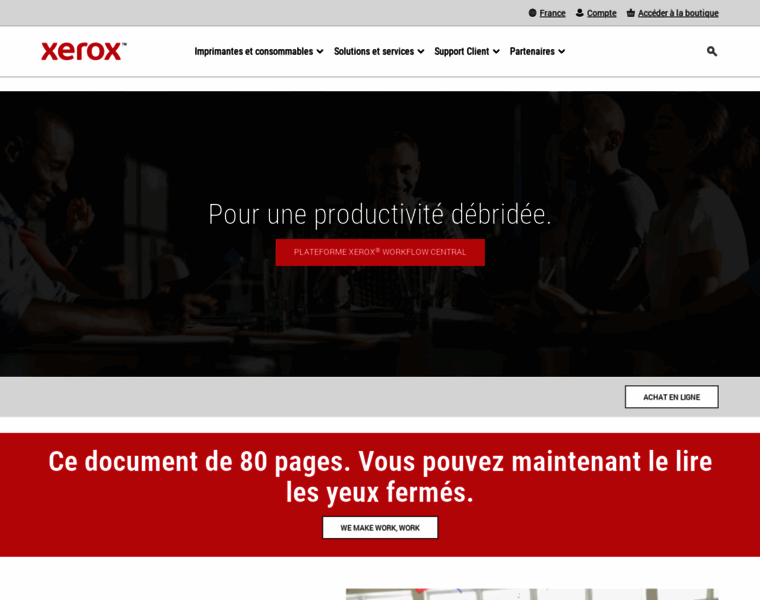 Xerox.fr thumbnail